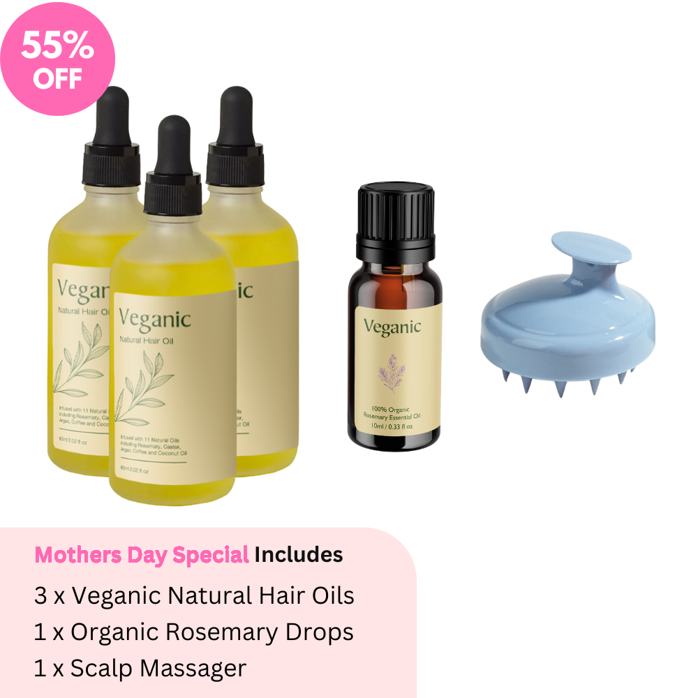Mothers Day Sale - Veganic Natural Hair Growth Oil