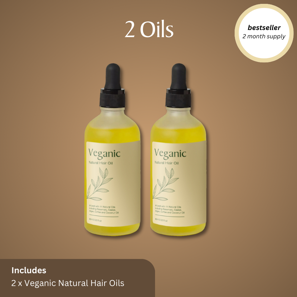End of Summer Sale - Veganic Natural Hair Growth Oil