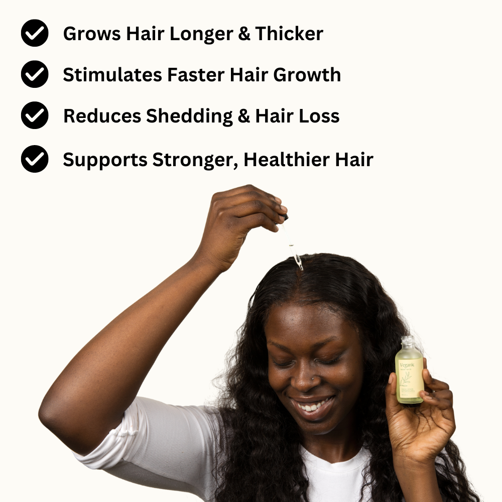 End of Summer Sale - Veganic Natural Hair Growth Oil