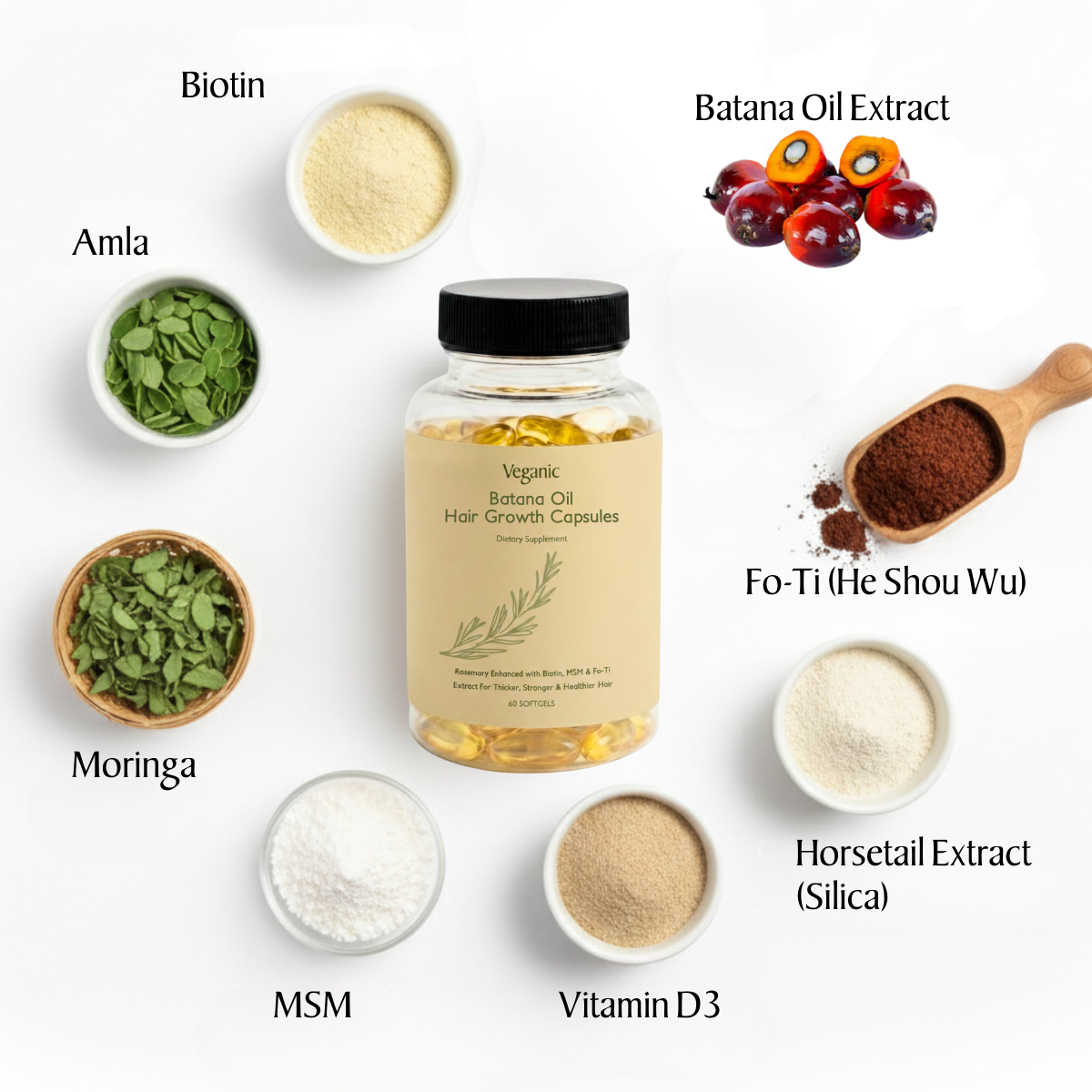 Batana Hair Growth Capsules