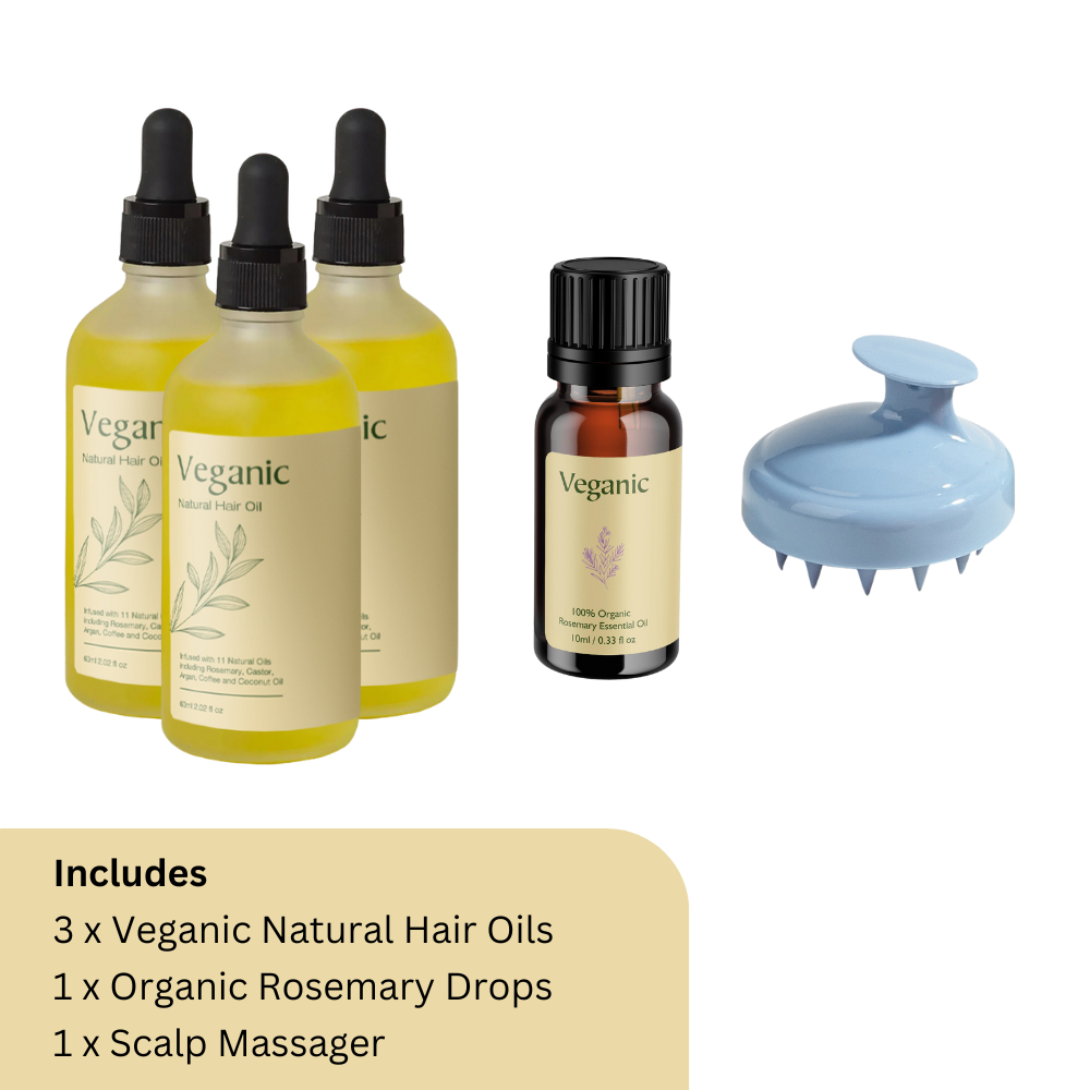 Black History Month Sale - Veganic Natural Hair Growth Oil