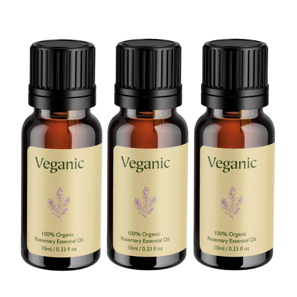 Organic Rosemary Oil - 3 month supply