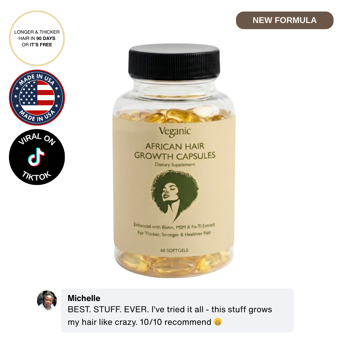 African Hair Growth Capsules
