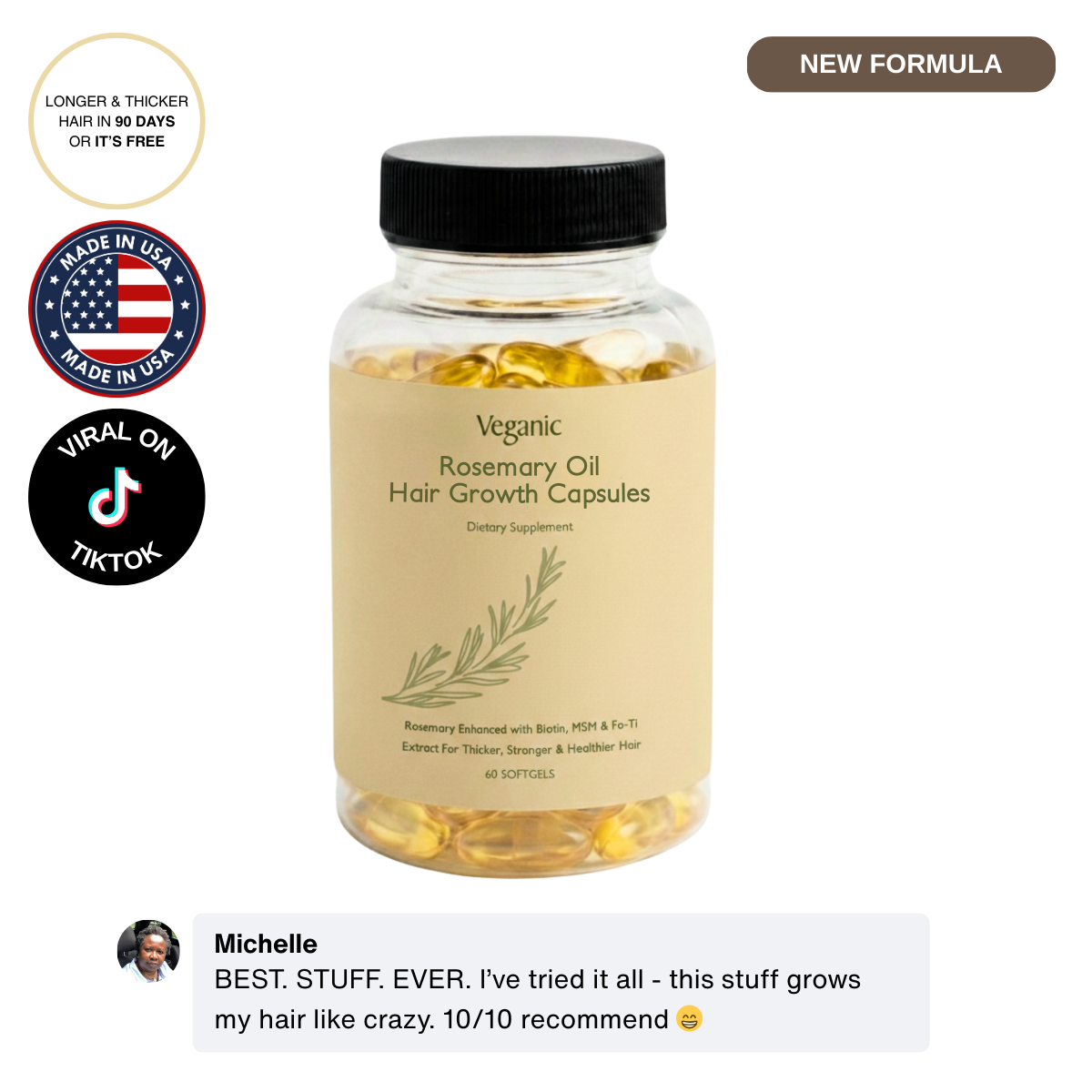 Rosemary Hair Growth Capsules