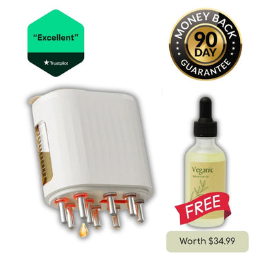 Deep Root Hair Oil Applicator + FREE Hair Growth Oil