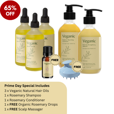 Labour Day Sale - Veganic Natural Hair Growth Oil