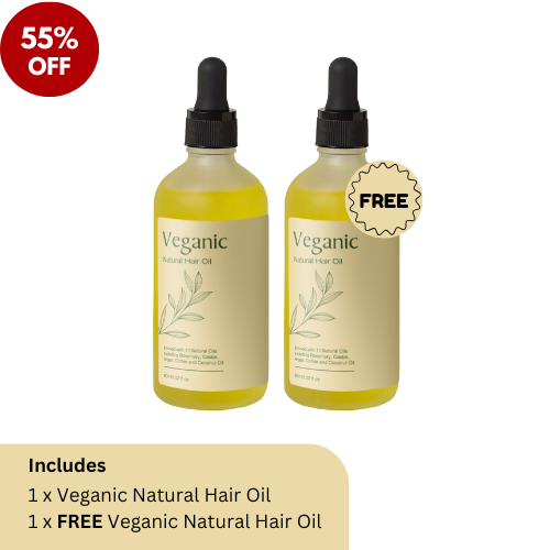 Labour Day Sale - Veganic Natural Hair Growth Oil