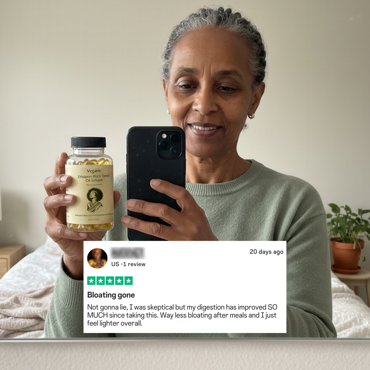 Ethiopian Black Seed Oil Softgels