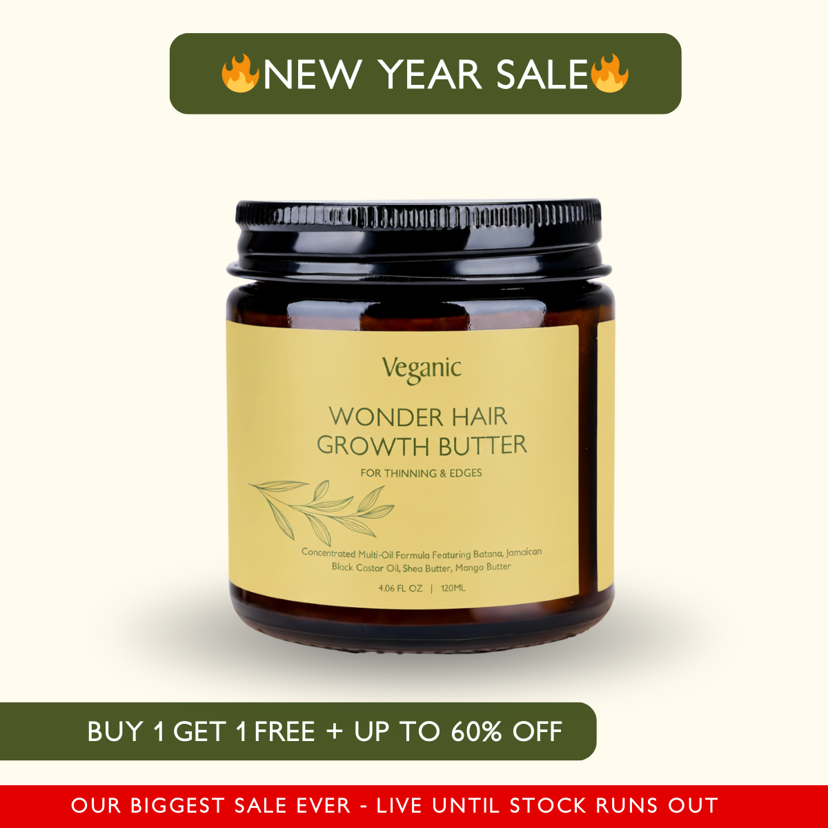 VEGANIC Wonder Hair Growth Butter