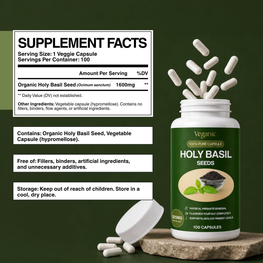 Holy Basil Seed Capsules