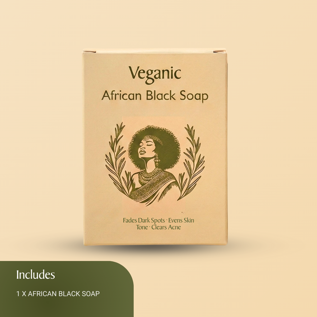 Veganic African Black Soap