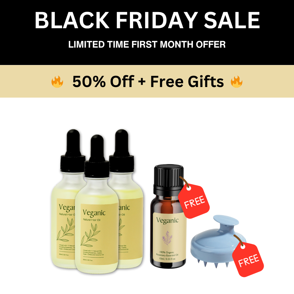 Early Black Friday Sale - Veganic Natural Hair Growth Oil