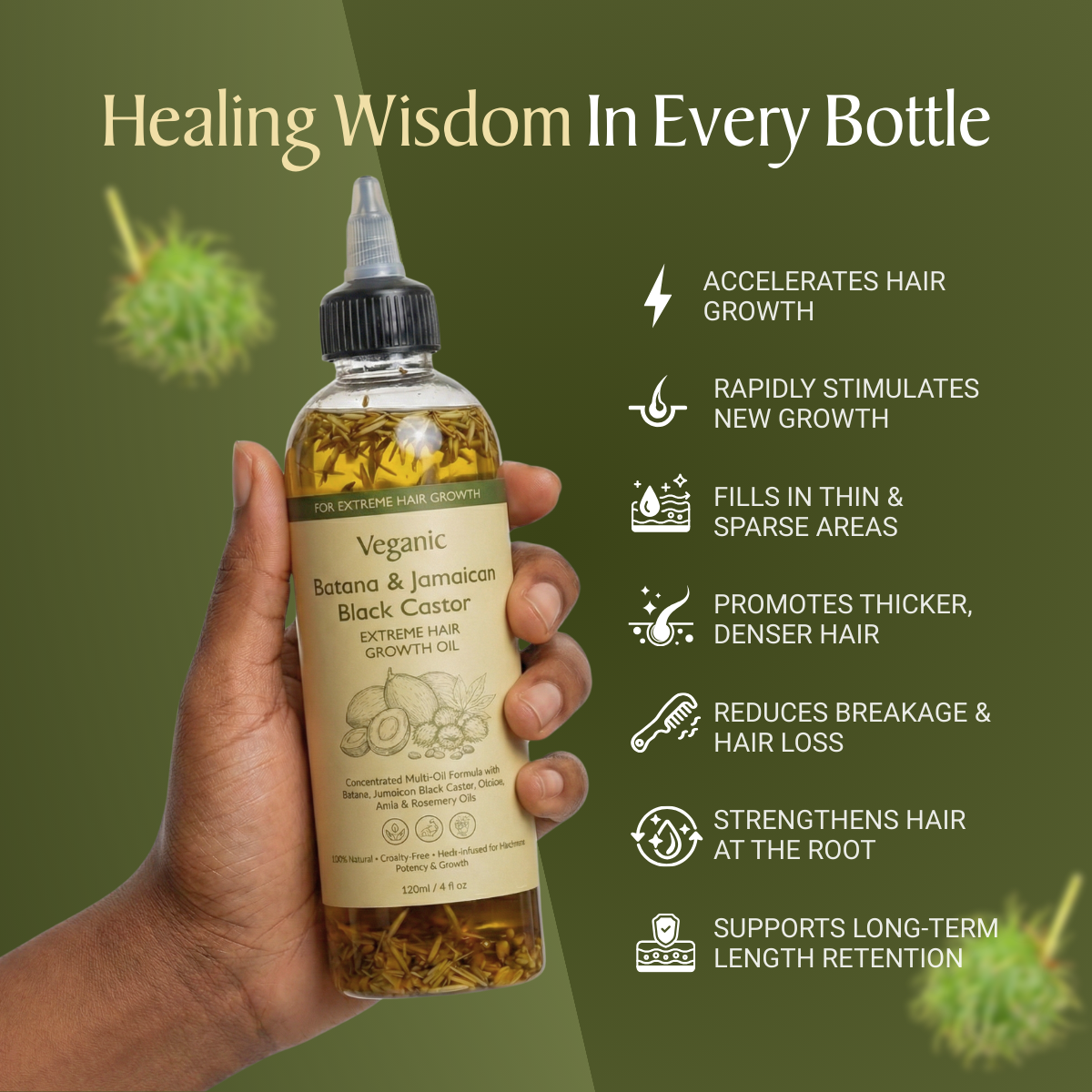 Batana & Jamaican Black Castor Extreme Hair Growth Oil