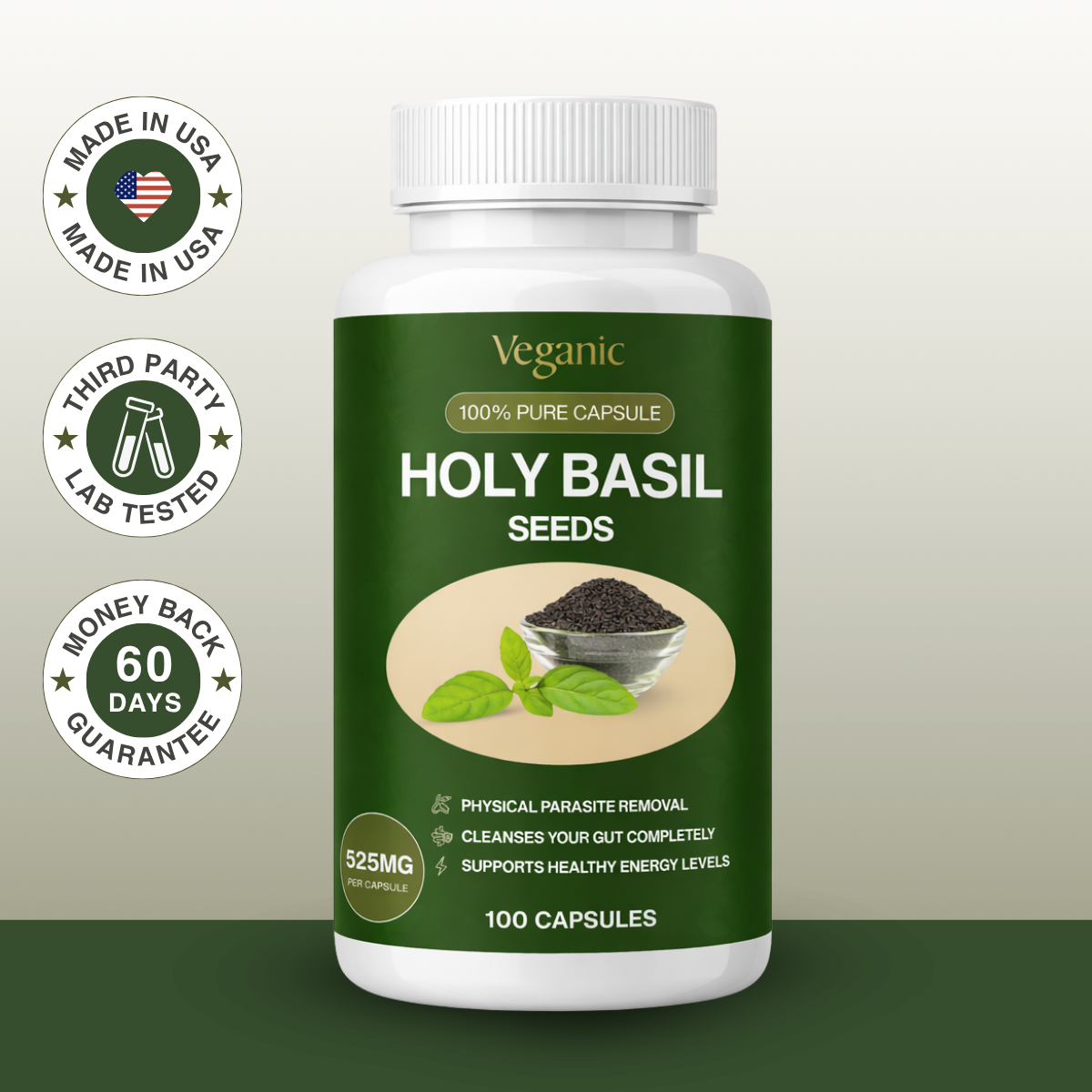 Holy Basil Seed Capsules