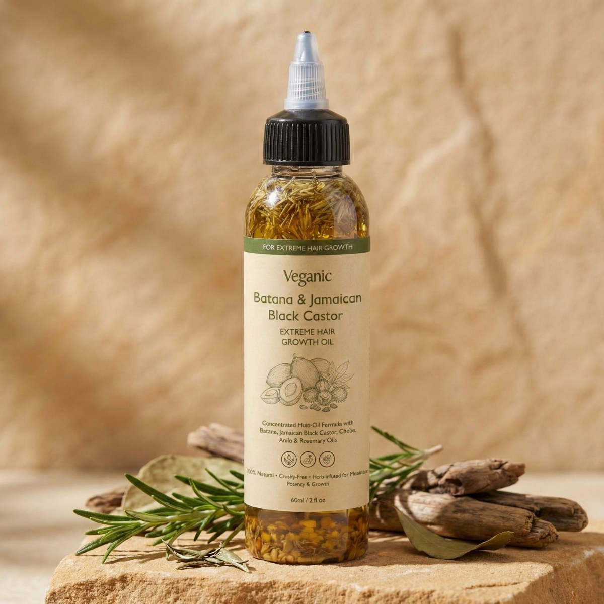 Batana & Jamaican Black Castor Extreme Growth Oil