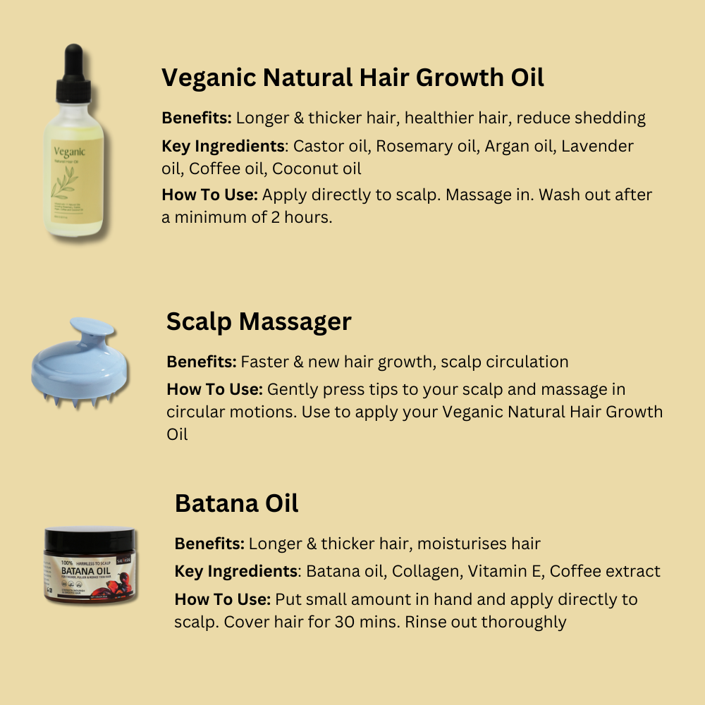 Veganic Natural Hair Growth Oil