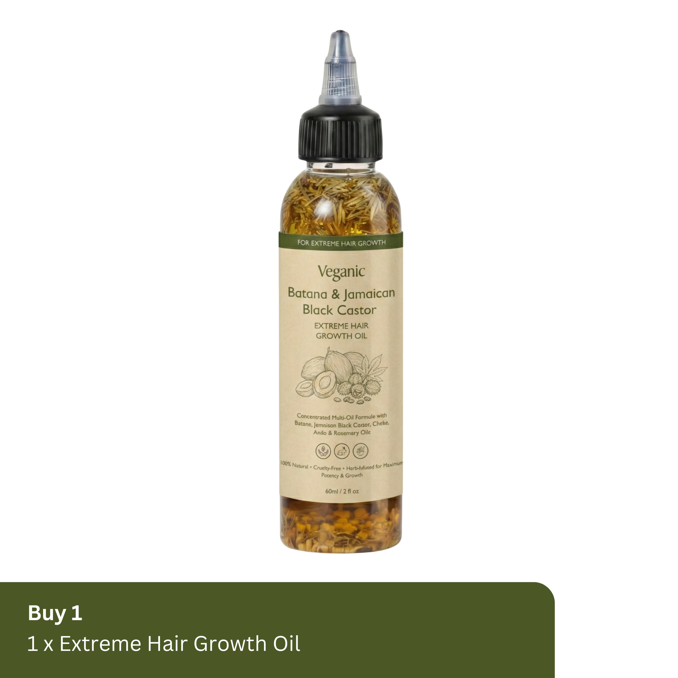 Batana & Jamaican Black Castor Extreme Growth Oil
