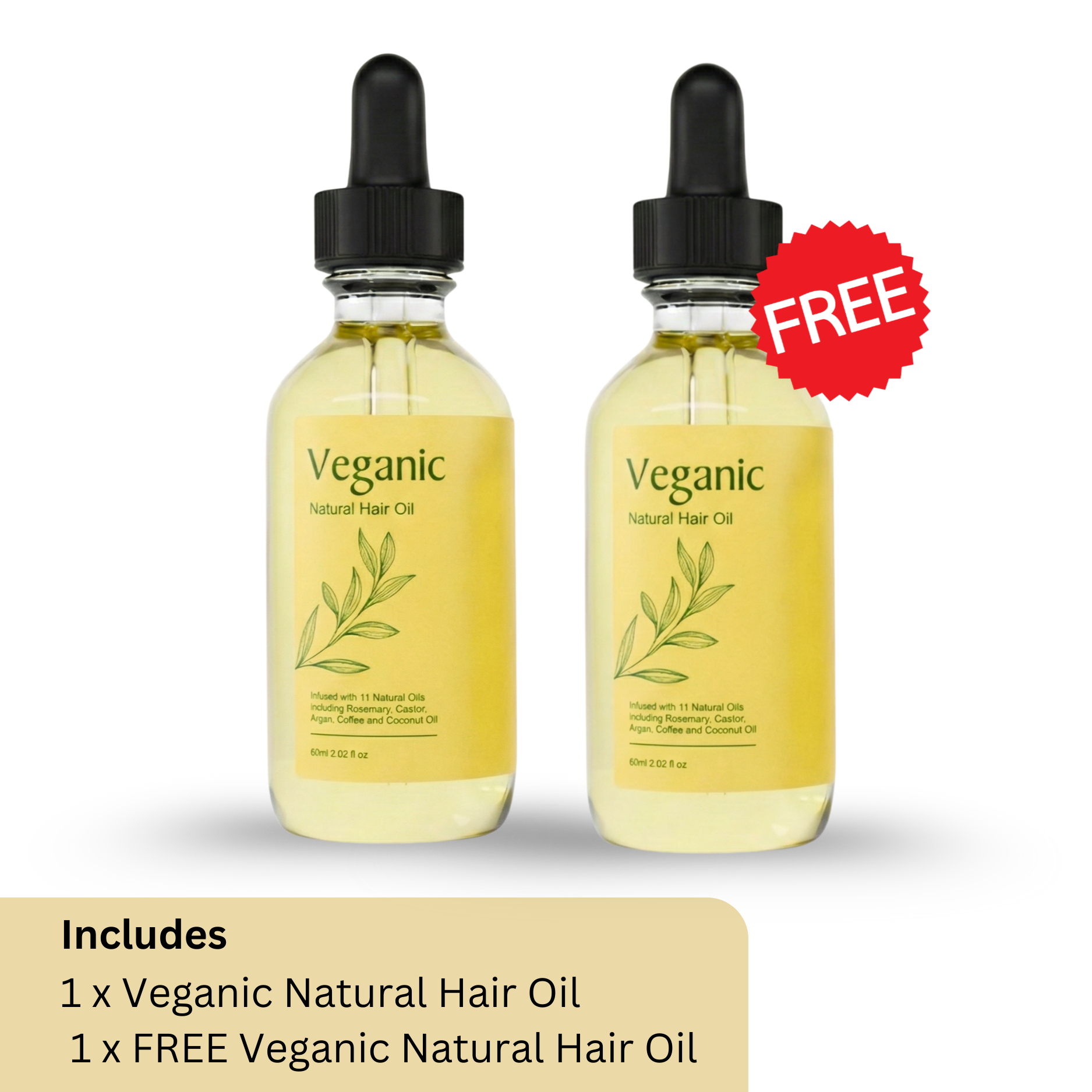 Early Black Friday Sale - Veganic Natural Hair Growth Oil