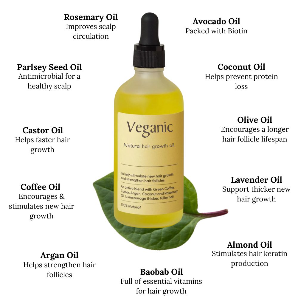 Veganic Natural Hair Growth Oil