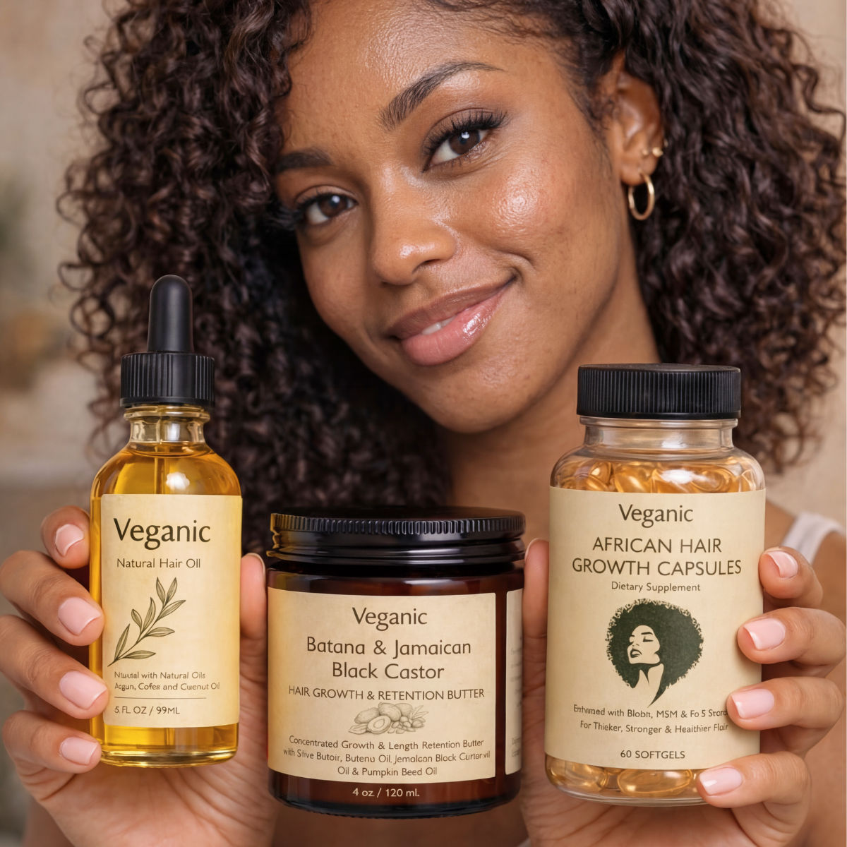 African Hair Growth Kit