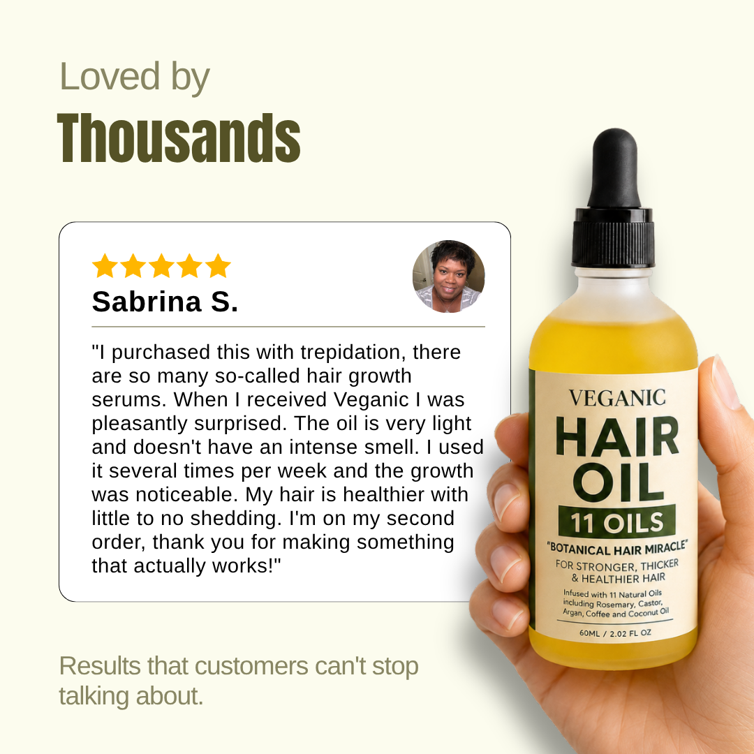 Veganic Natural Hair Growth Oil