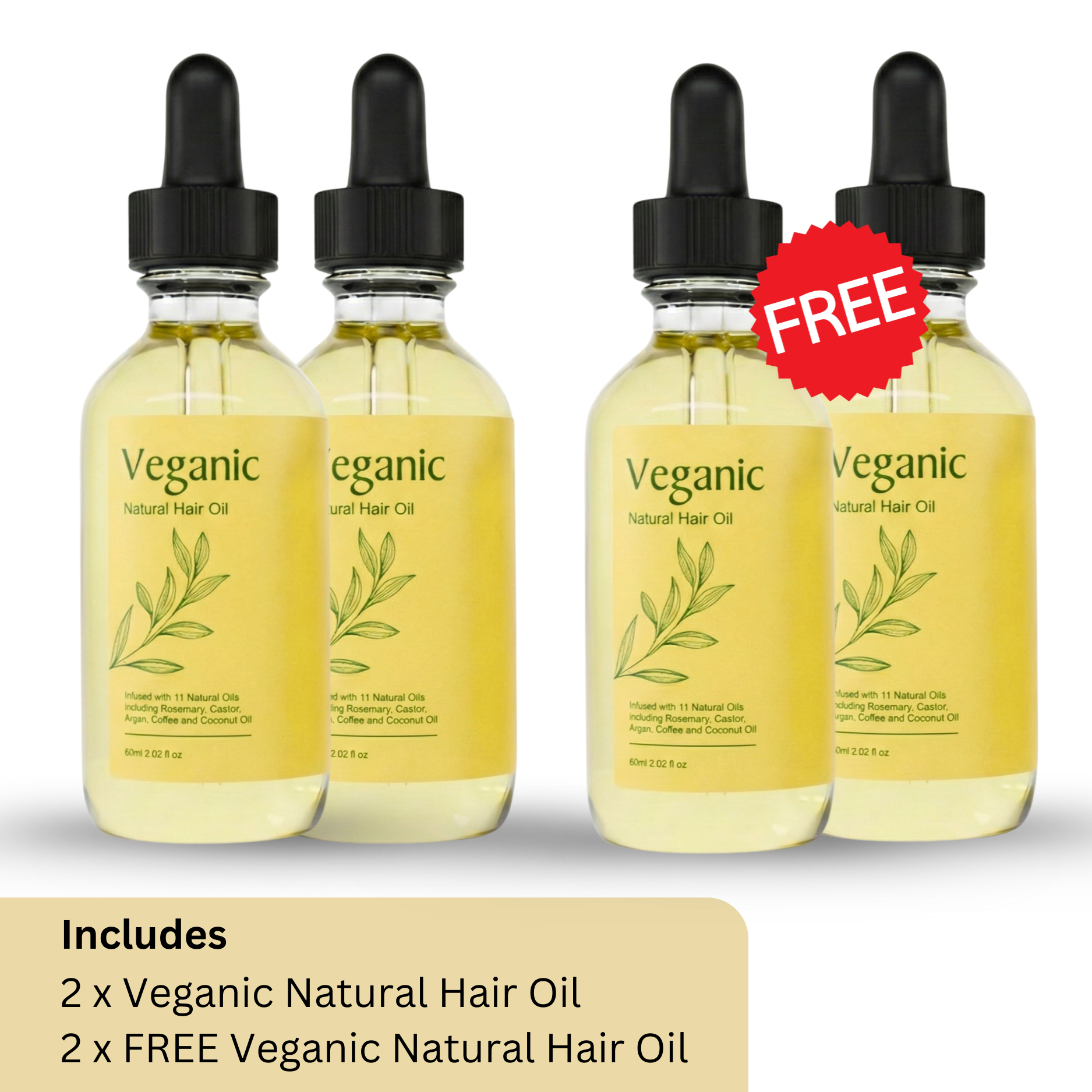 Early Black Friday Sale - Veganic Natural Hair Growth Oil