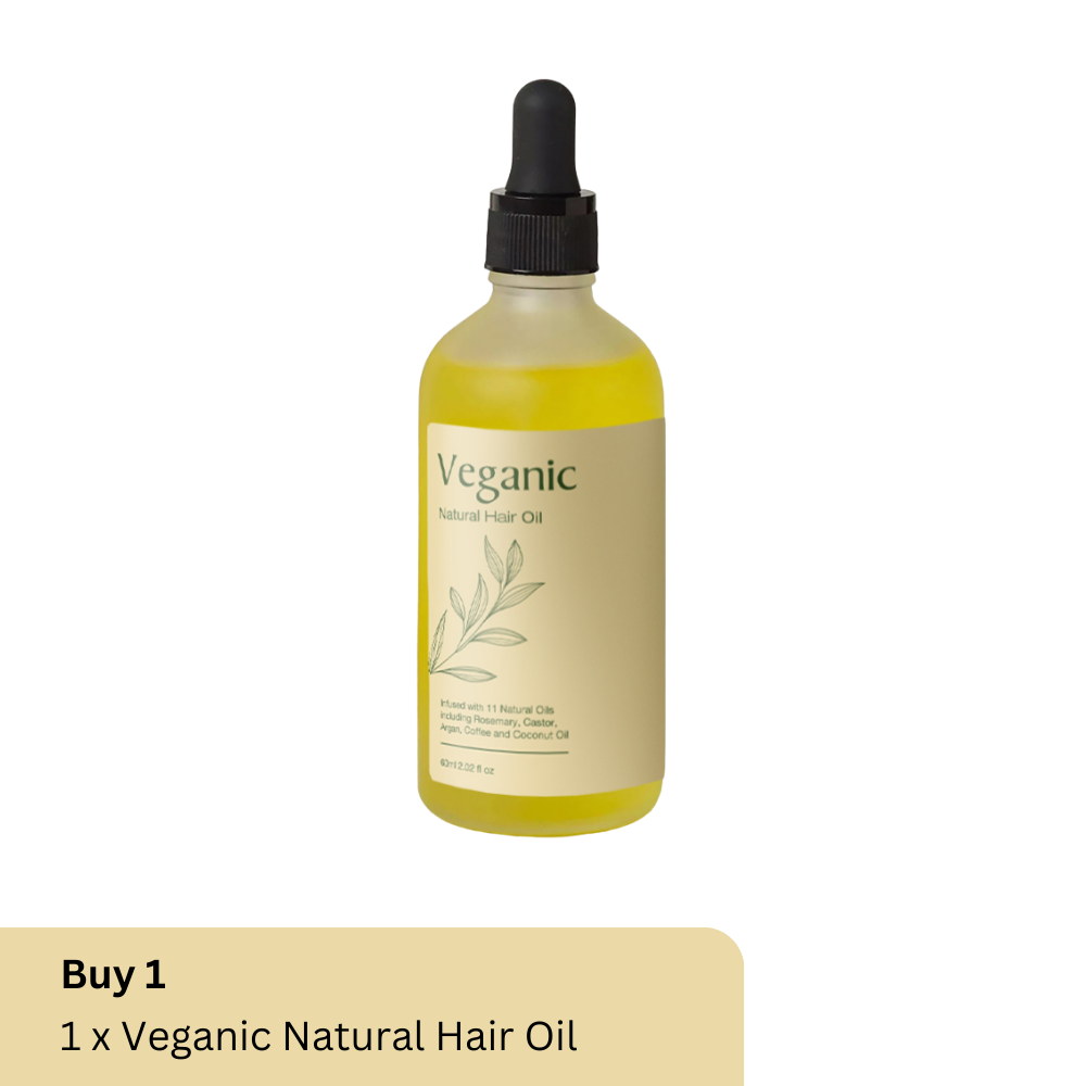 New Year Sale - Veganic Natural Hair Growth Oil
