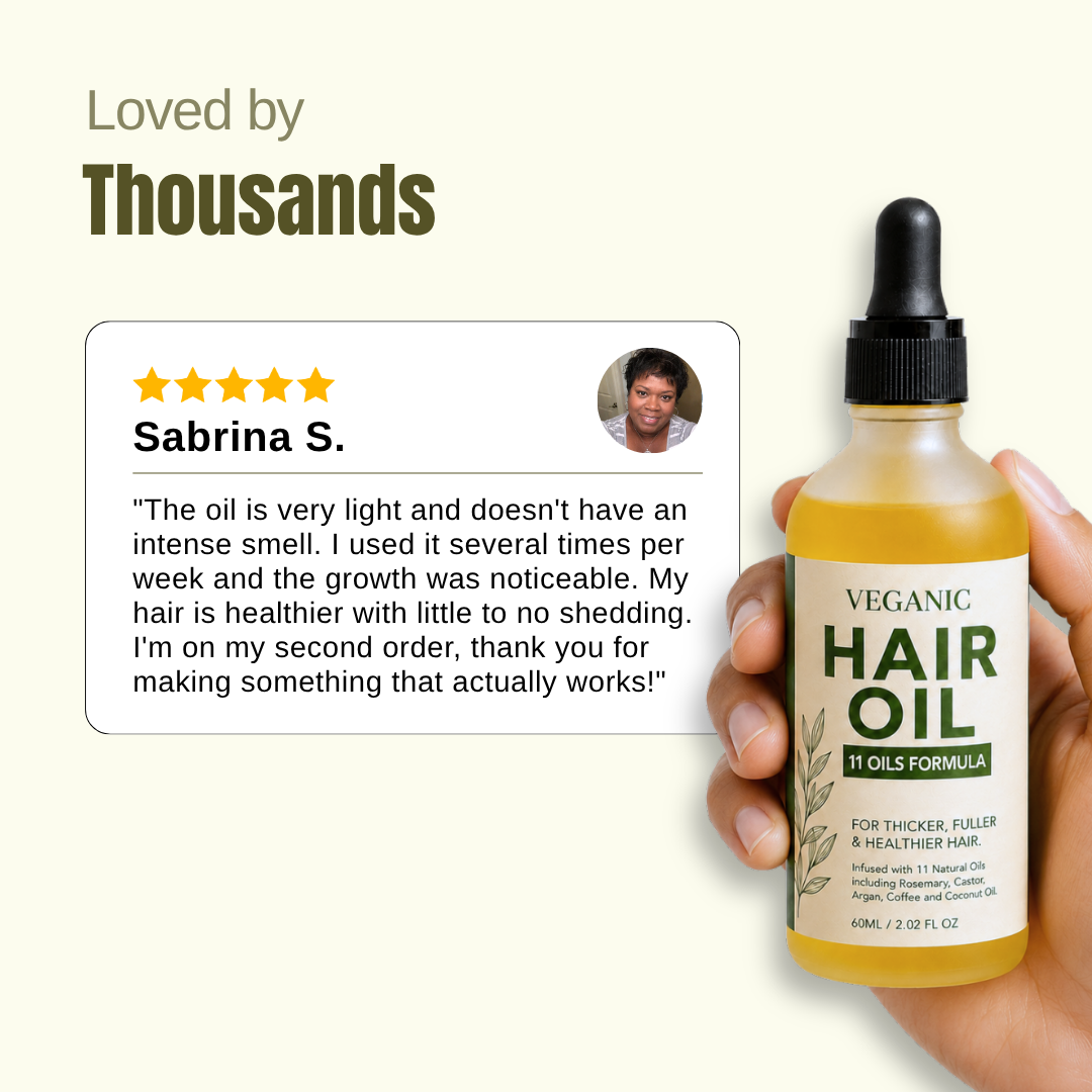 Veganic Natural Hair Growth Oil