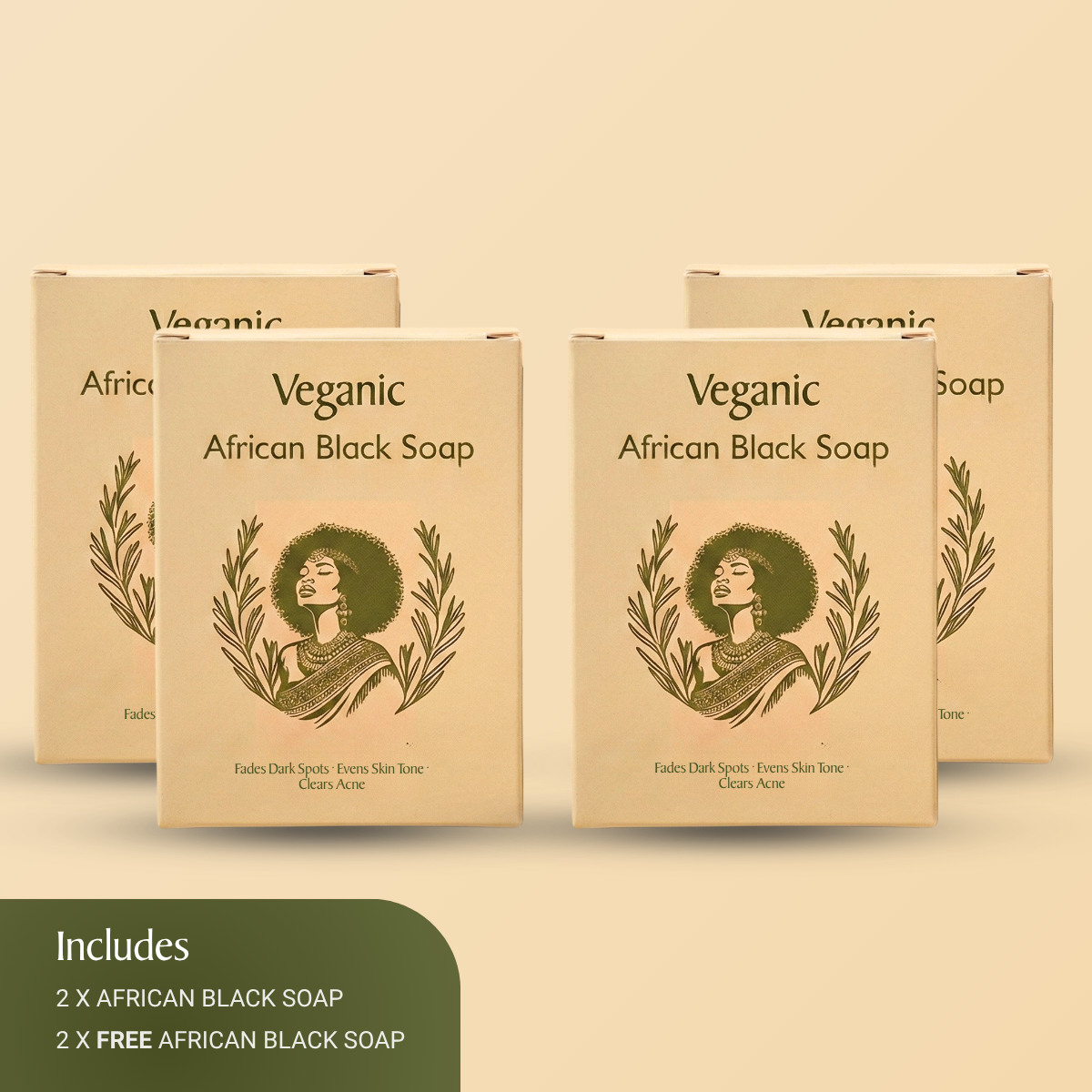 Veganic African Black Soap