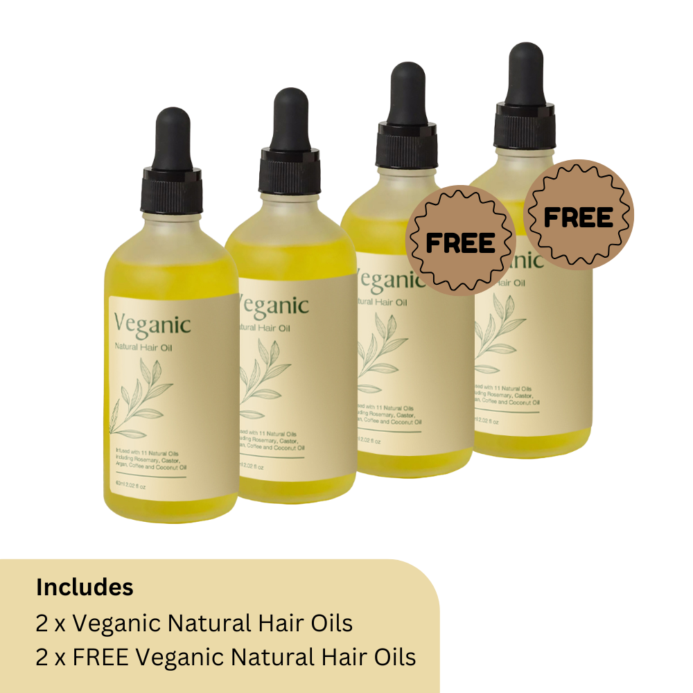 Black History Month Sale - Veganic Natural Hair Growth Oil