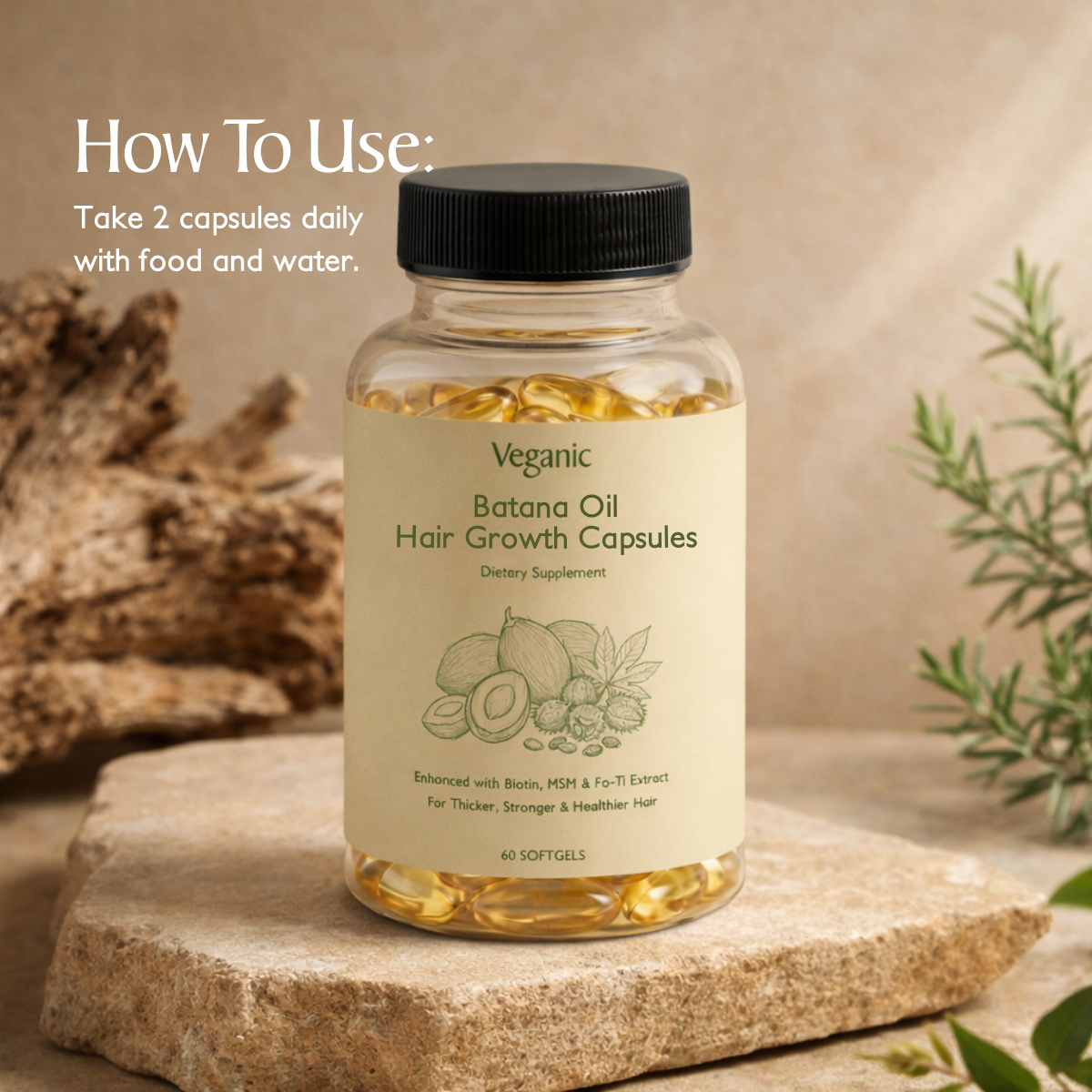 Batana Hair Growth Capsules