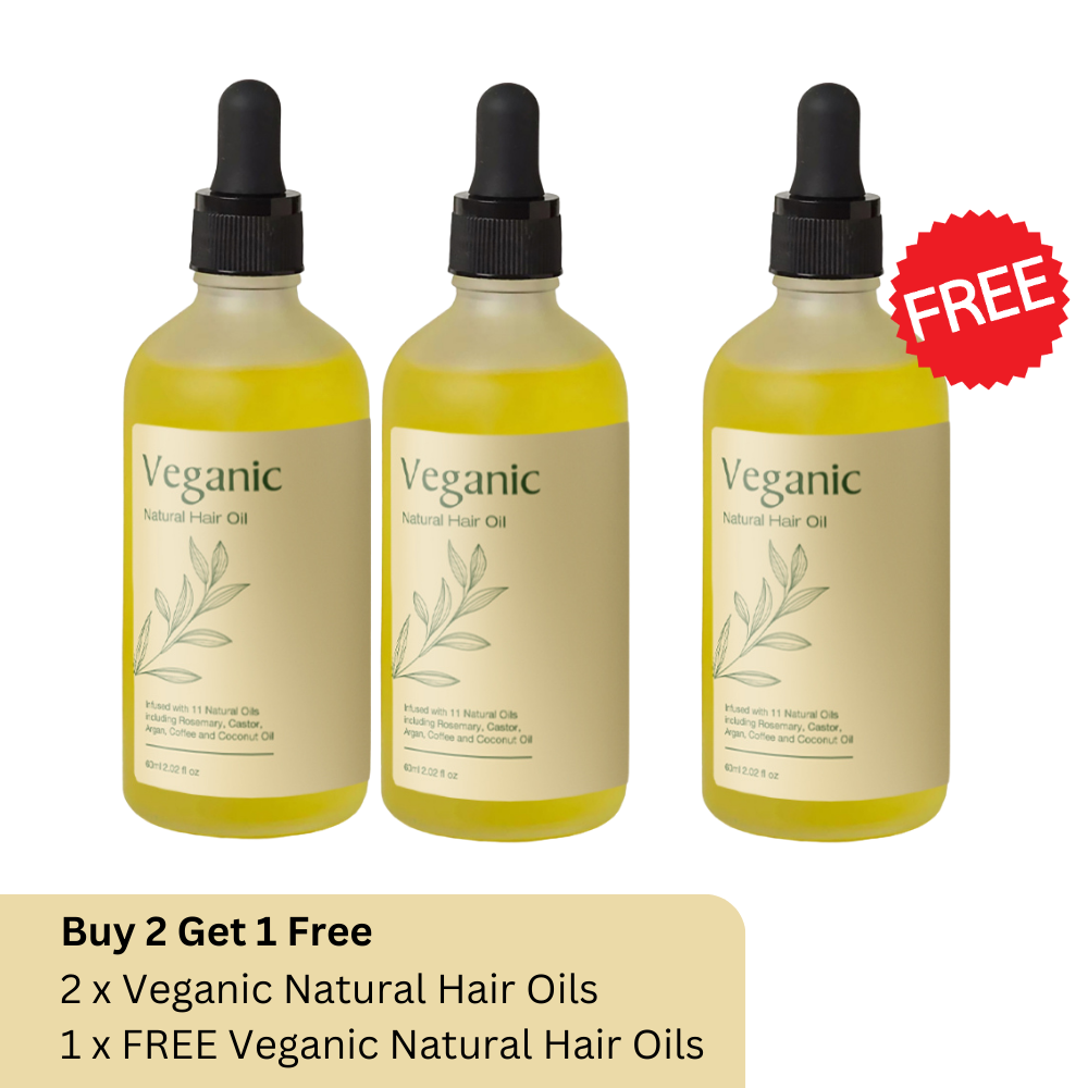 New Year Sale - Veganic Natural Hair Growth Oil
