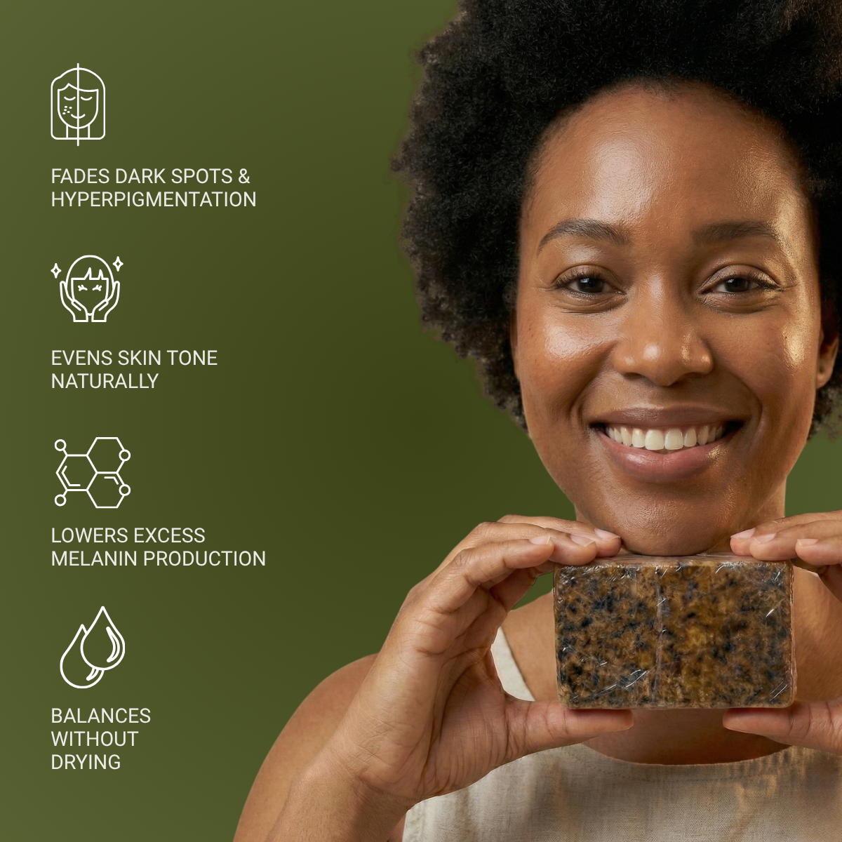 Veganic African Black Soap