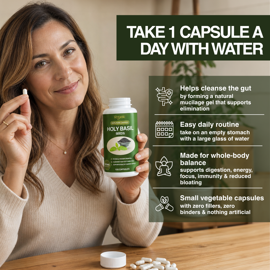 Holy Basil Seed Capsules
