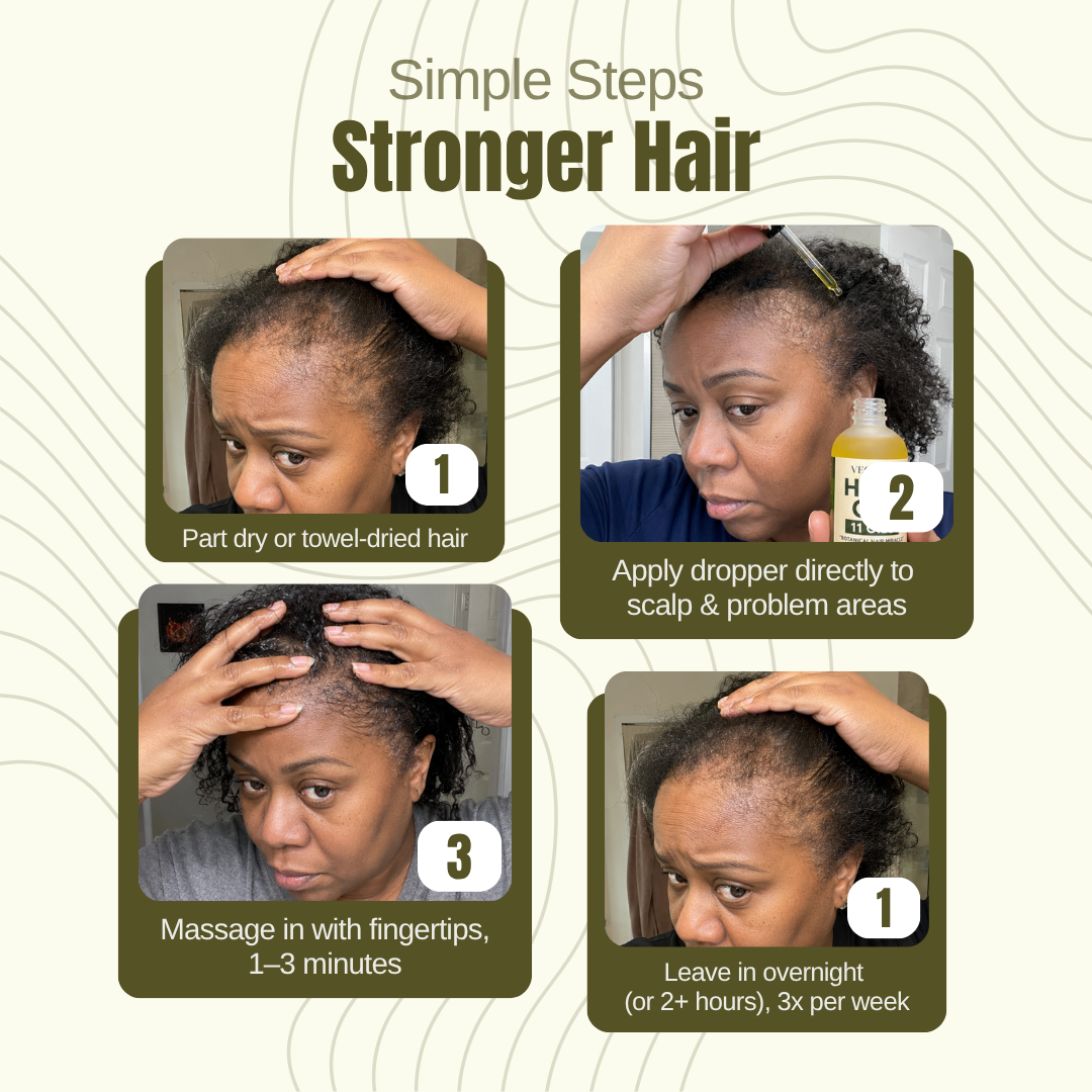 Veganic Natural Hair Growth Oil