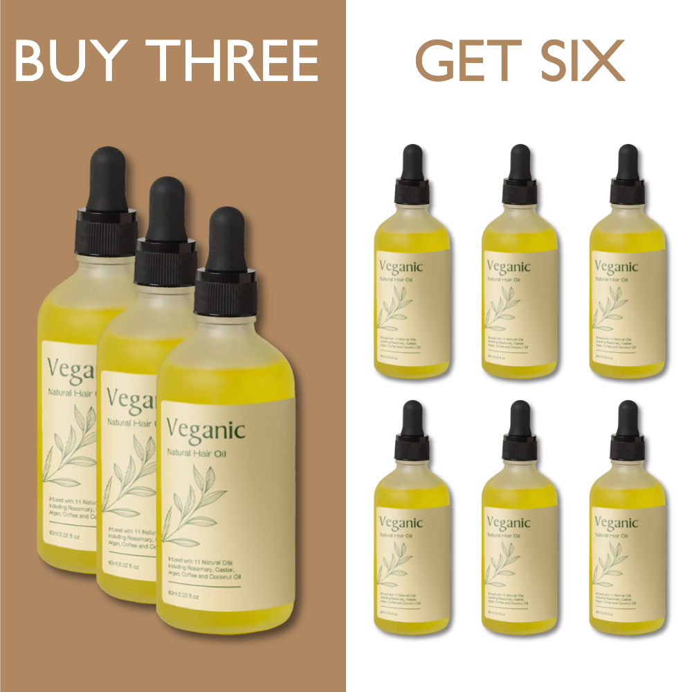 Veganic Natural Hair Growth Oil - Summer Growth Sale