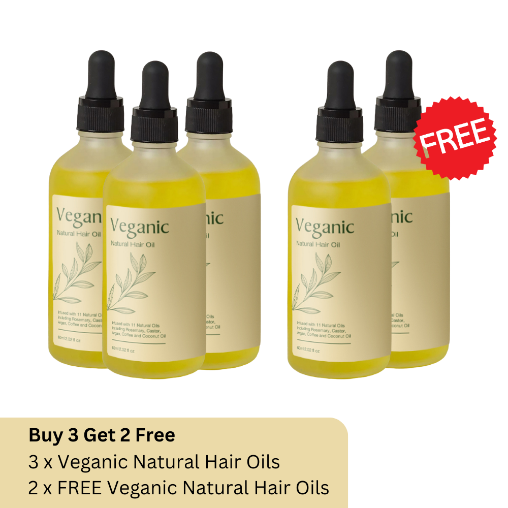 New Year Sale - Veganic Natural Hair Growth Oil