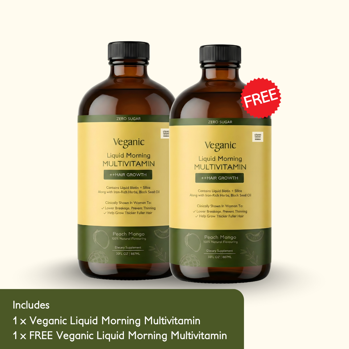VEGANIC Liquid Morning MULTIVITAMIN