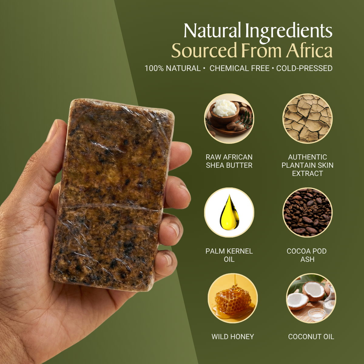 Veganic African Black Soap