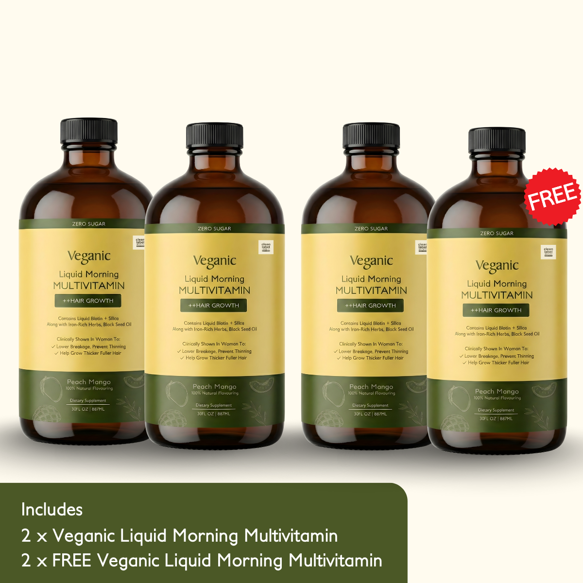 VEGANIC Liquid Morning MULTIVITAMIN