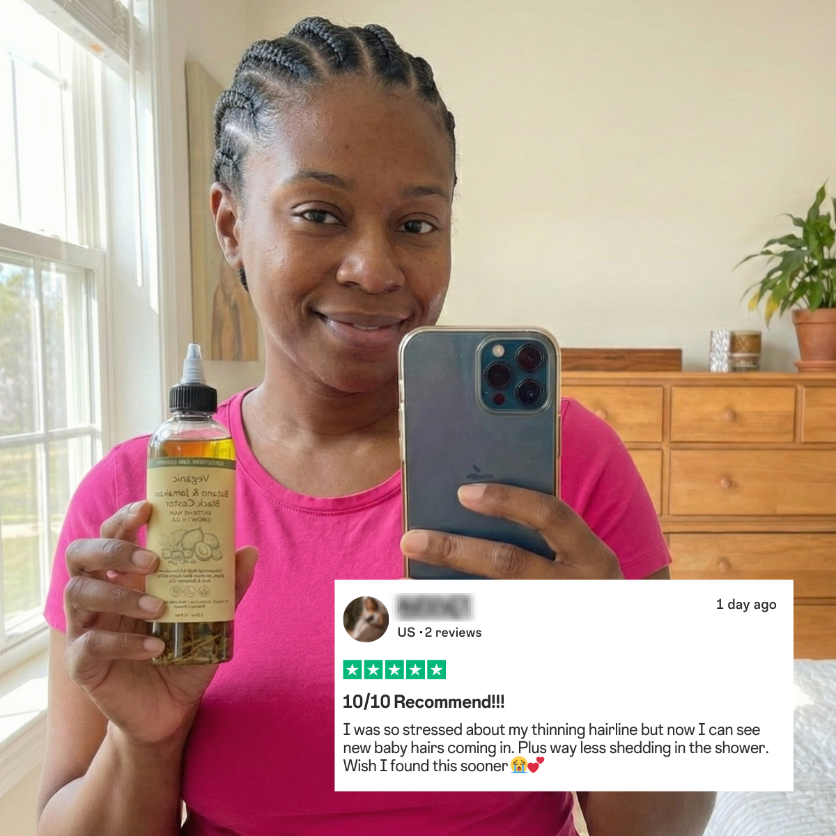 Batana & Jamaican Black Castor Extreme Hair Growth Oil