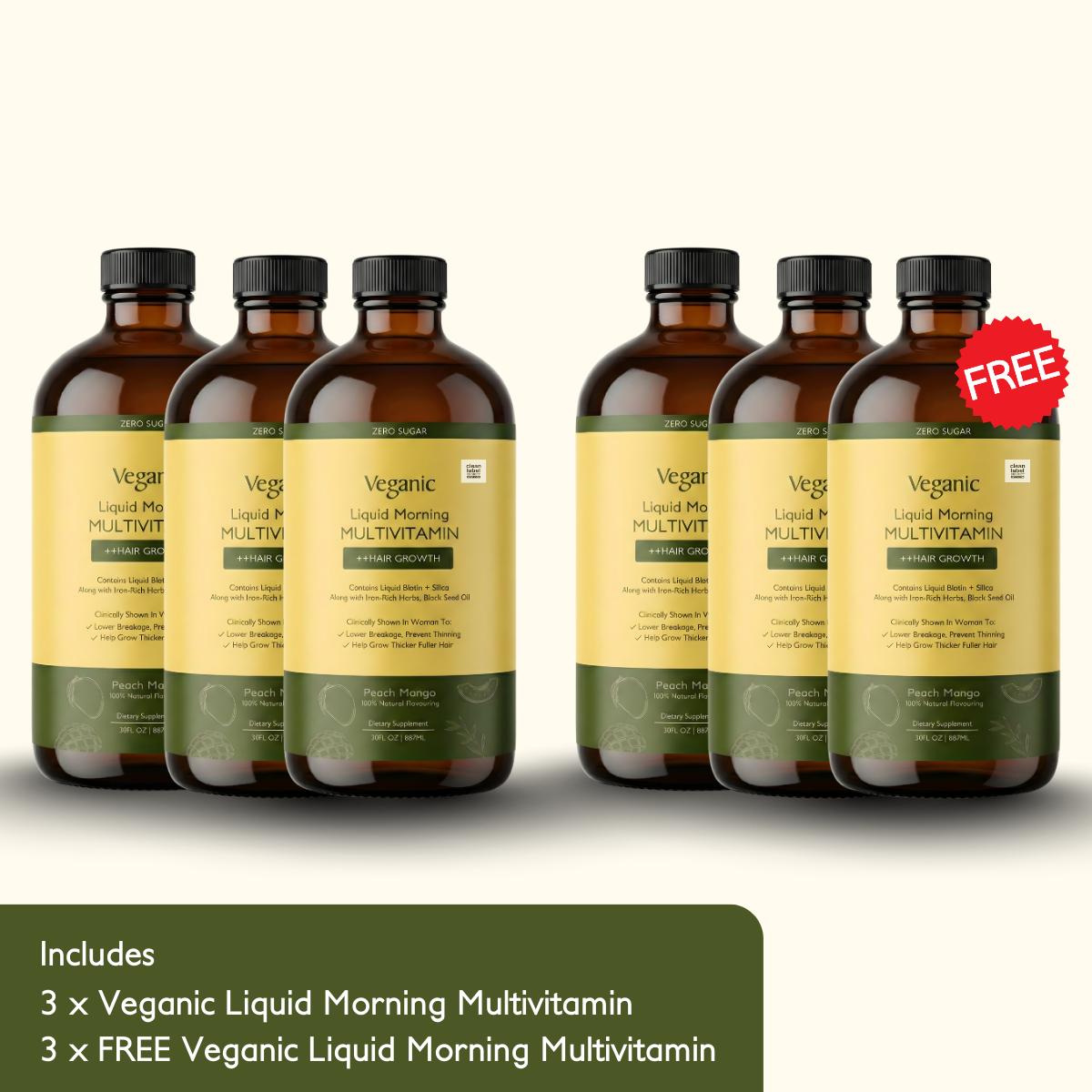VEGANIC Liquid Morning MULTIVITAMIN