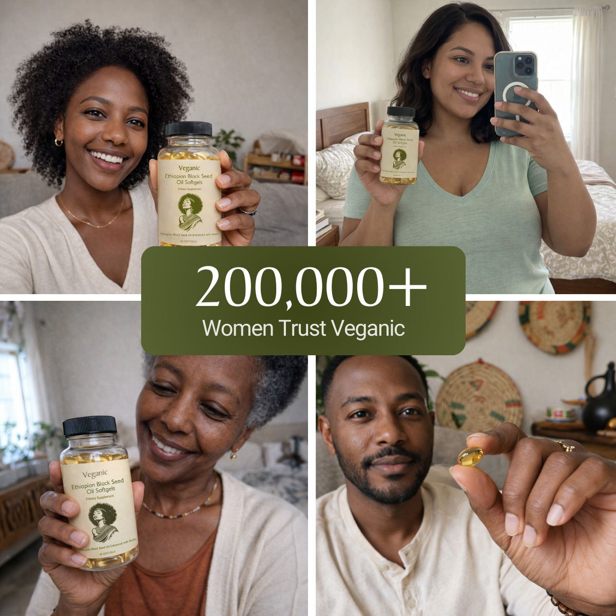 Ethiopian Black Seed Oil Softgels