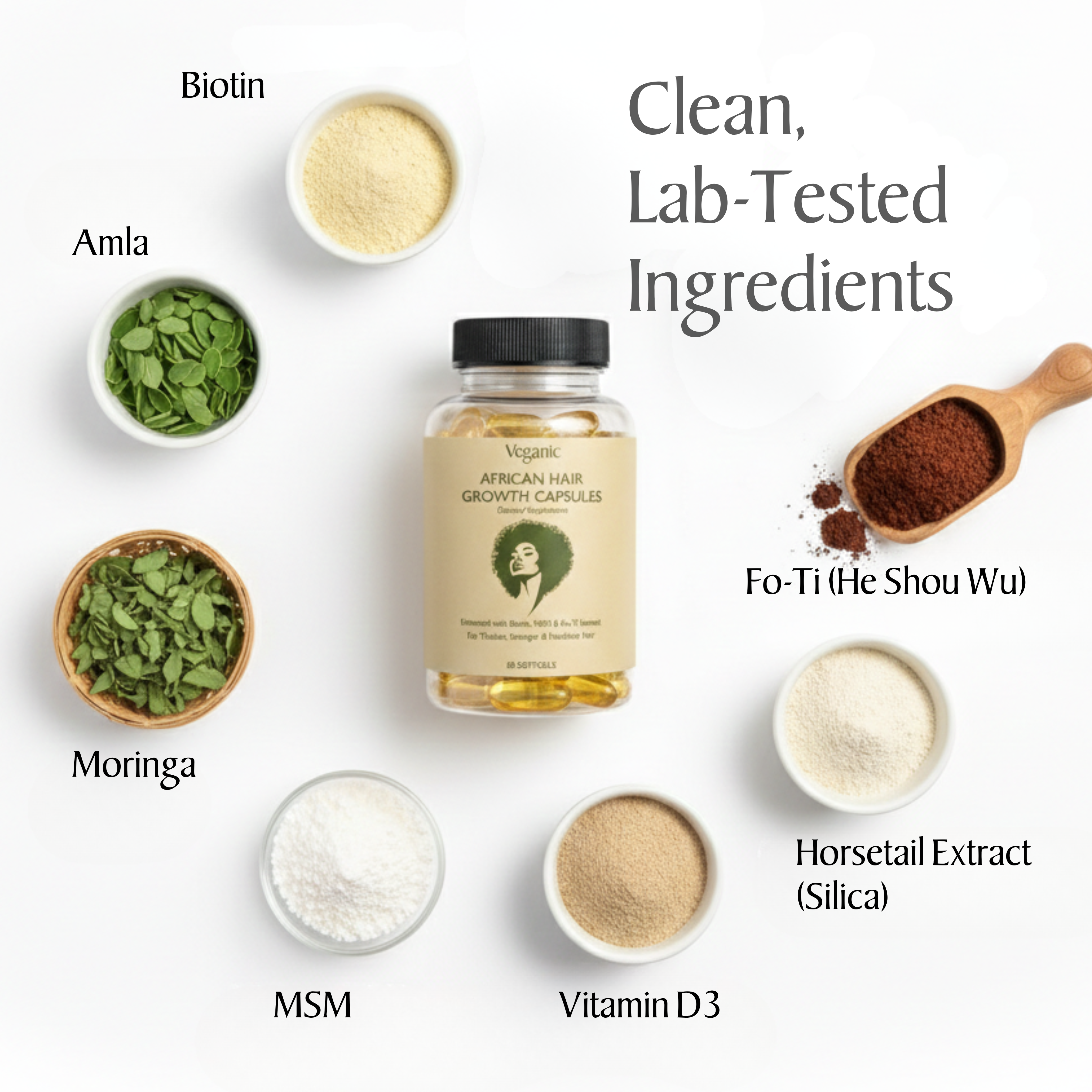 African Hair Growth Capsules