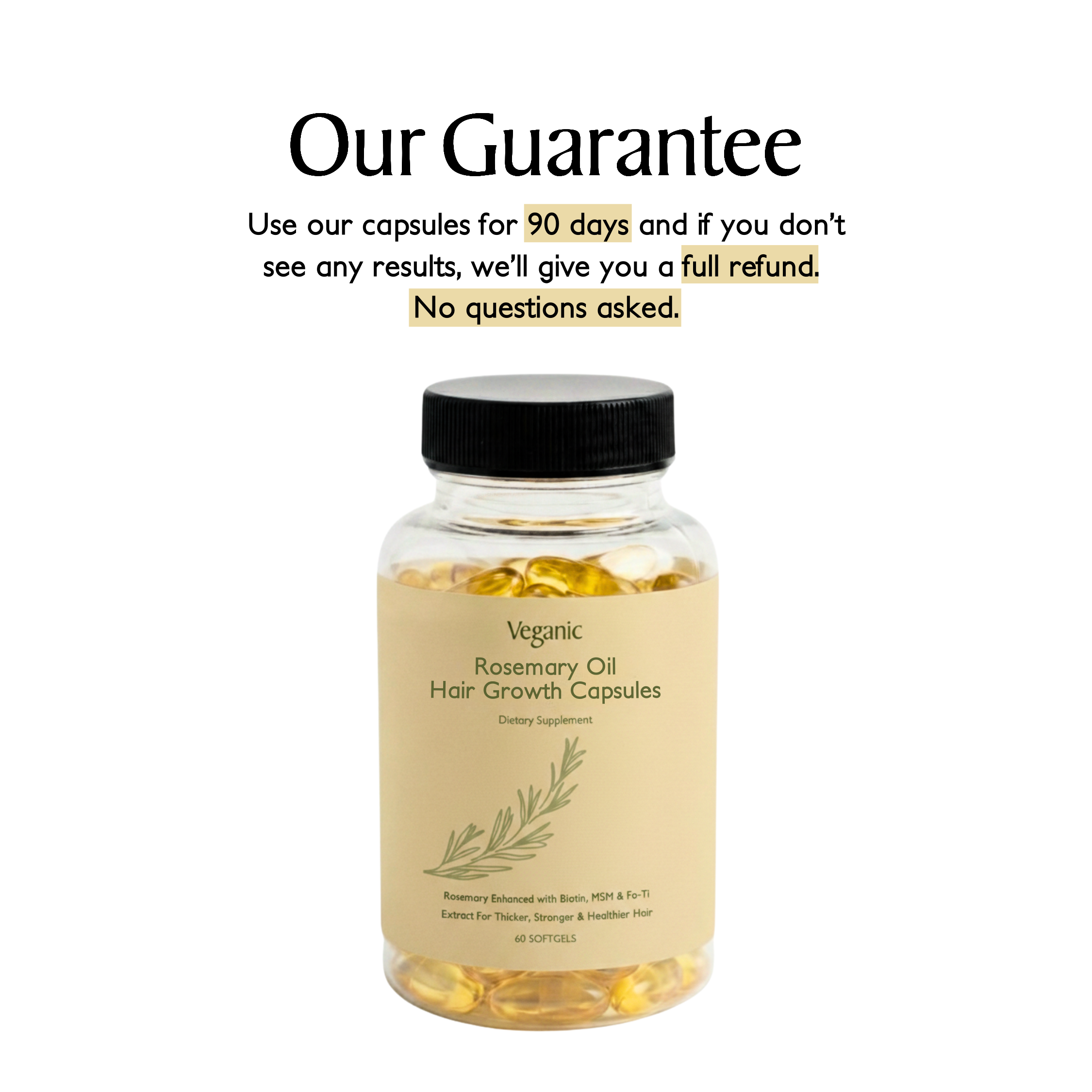 Rosemary Hair Growth Capsules