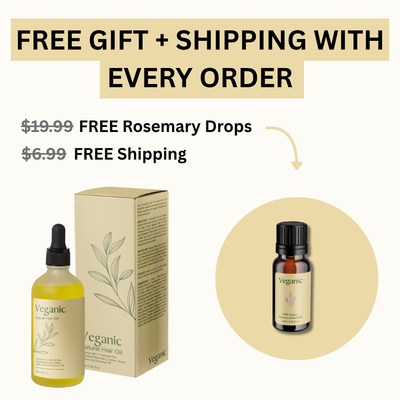 Summer Gift Sale - Veganic Natural Hair Growth Oil