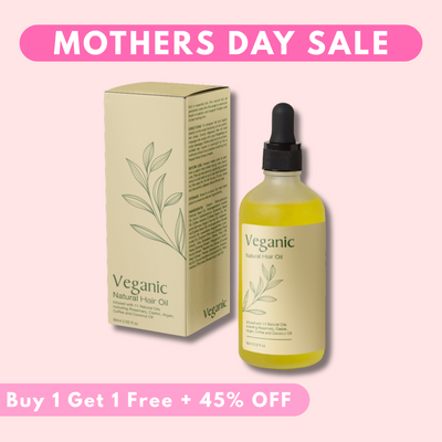Mothers Day Sale - Veganic Natural Hair Growth Oil
