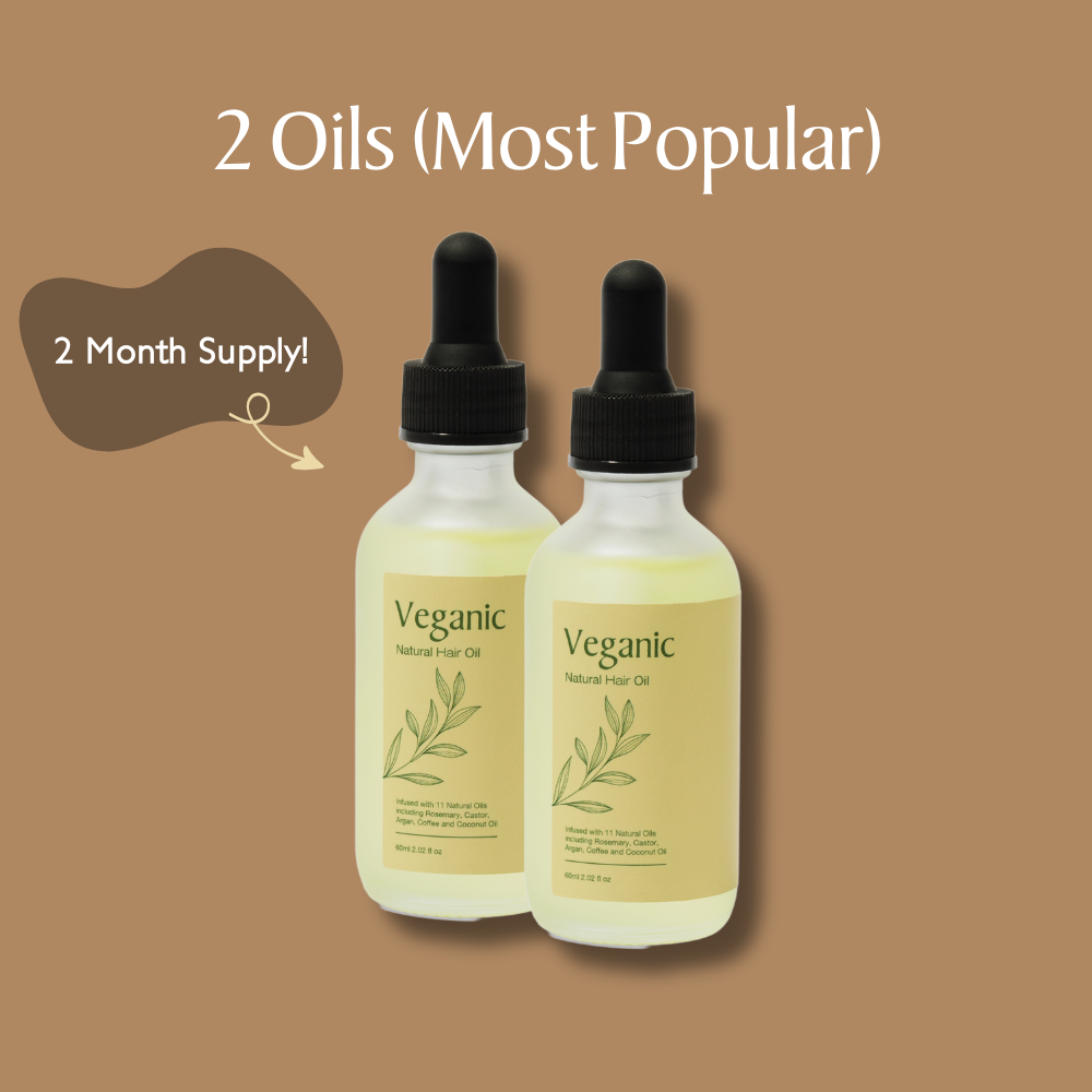 Veganic Natural Hair Growth Oil - New Year New Me SALE (30%+ OFF)