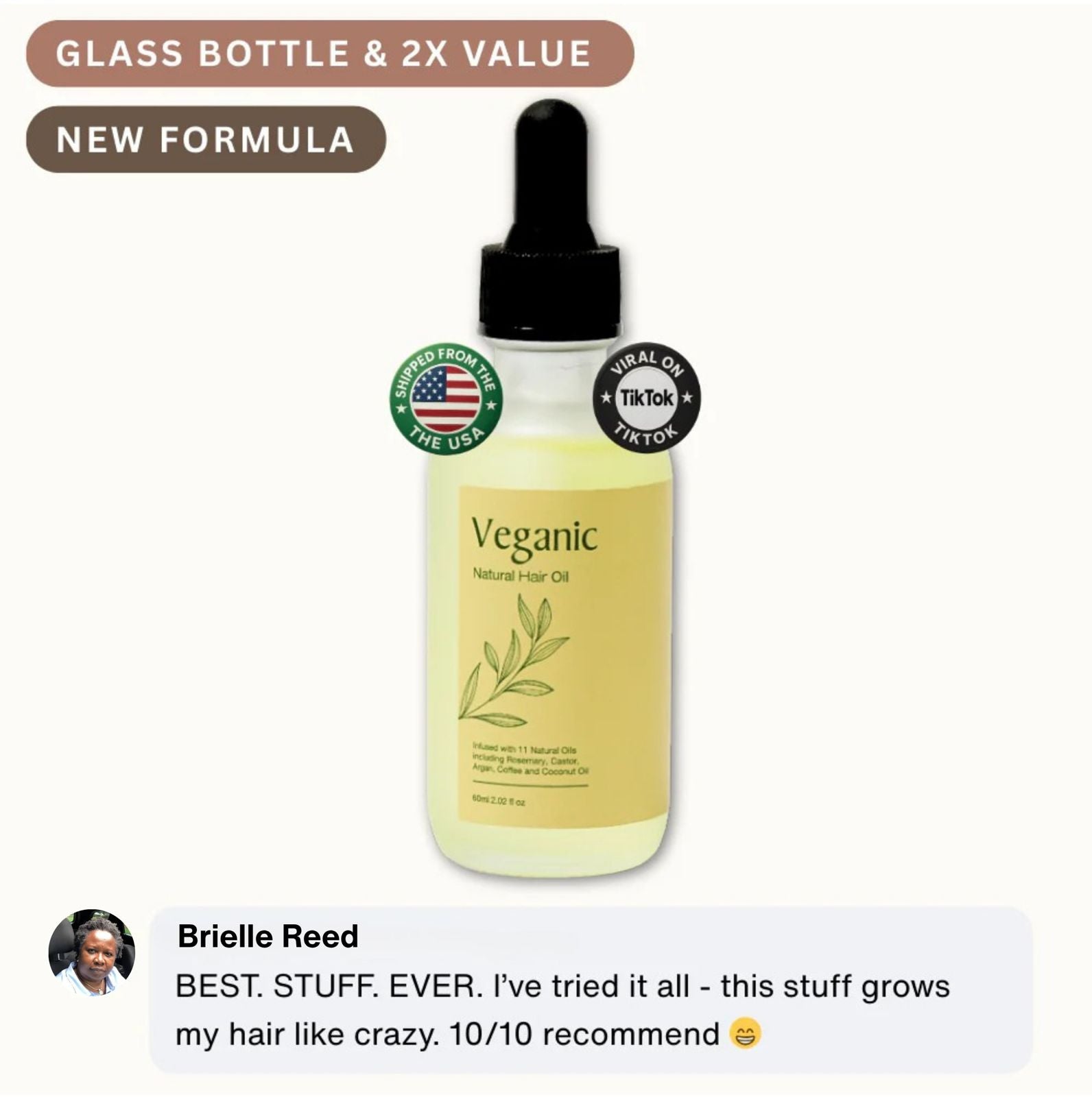 Ultra-Fast Growth Oil for Thinning Hair