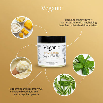 Veganic Scalp & Hair Balm